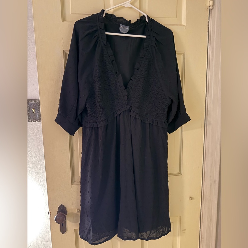 Arula black Tessa dress size A (14-16) EUC